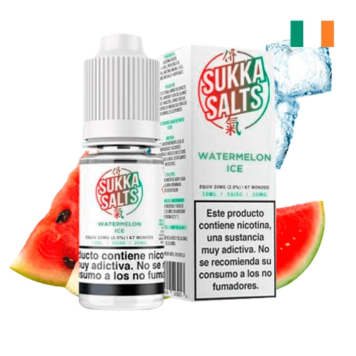 Sukka Salts Watermelon Ice 10ml (Exclusive Ireland)