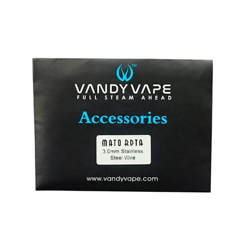 Vandy Vape Stainless Steel Wire 3mm (Pack 4)