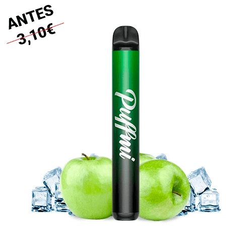 Vaporesso Disposable TX600 Puffmi Green Apple Ice