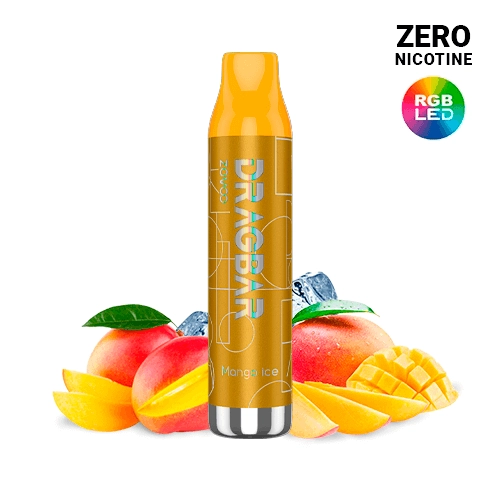 Voopoo Disposable Zovoo Dragbar 5000 C Mango Ice 13ml ZERO NICOTINE