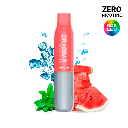 Voopoo Disposable Zovoo Dragbar 600 S Watermelon Mint (Pack 10)