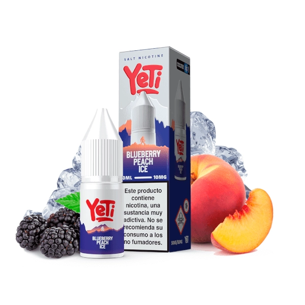 Yeti Summit Series Salts Blueberry Peach Ice 10ml