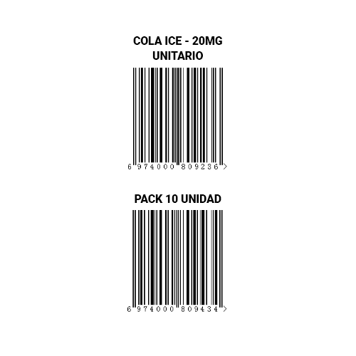 Zovoo Disposable Dragbar 600 S Cola Ice (Pack 10)