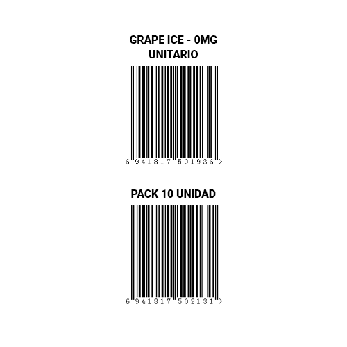 Zovoo Disposable Dragbar 600 S Grape Ice (Pack 10)