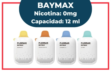 Pod Desechable Baymax Zero Nicotina 12ml