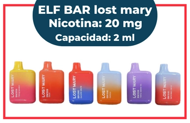 Pod Desechable Elf Bar LOST MARY