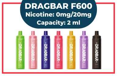 Pod Desechable Zovoo Dragbar F600