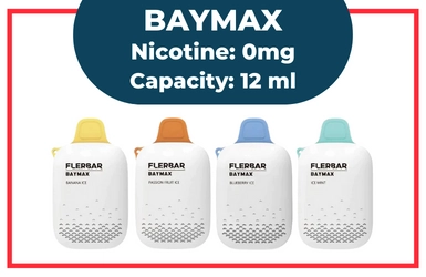Pod Desechable Baymax Zero Nicotina 12ml