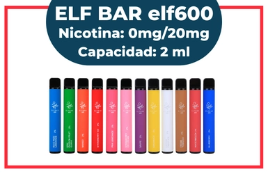 Pod Desechable Elf Bar ELF600