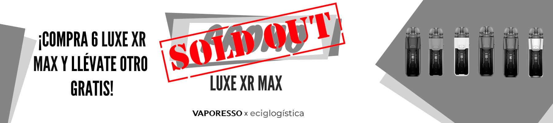 Compra 6 LUXE XR MAX y llévate 1.